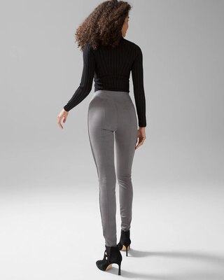 Vegan Suede WHBM® Runway Legging
