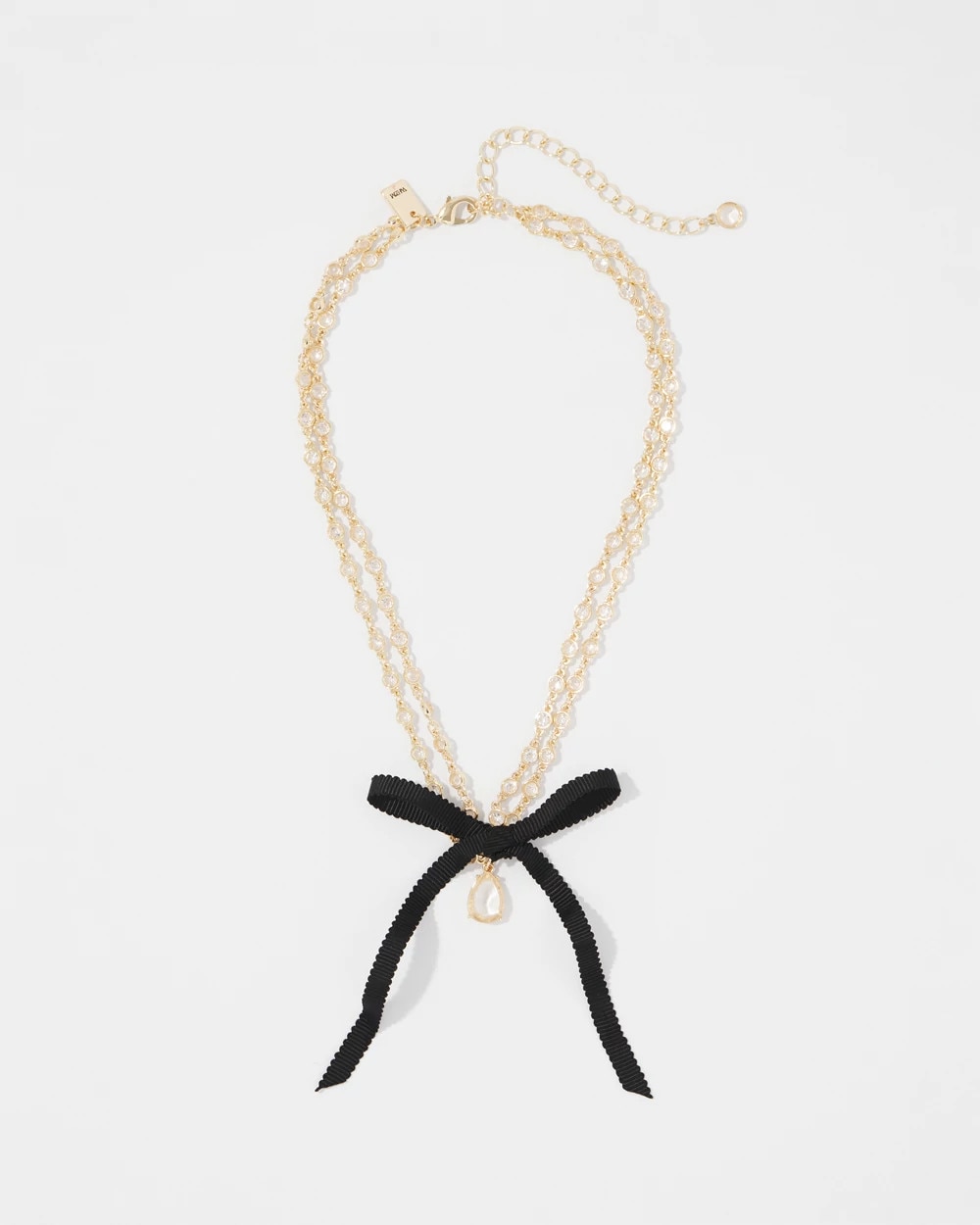 Bow Multistrand Necklace