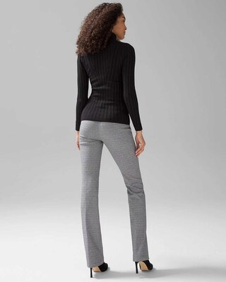 Long Sleeve Ribbed Turtleneck click to view larger image.