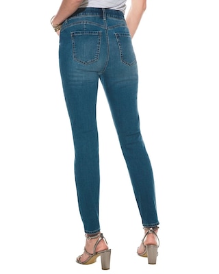 Outlet WHBM High-Rise Essential Slimmer® Skinny Crop Jeans click to view larger image.
