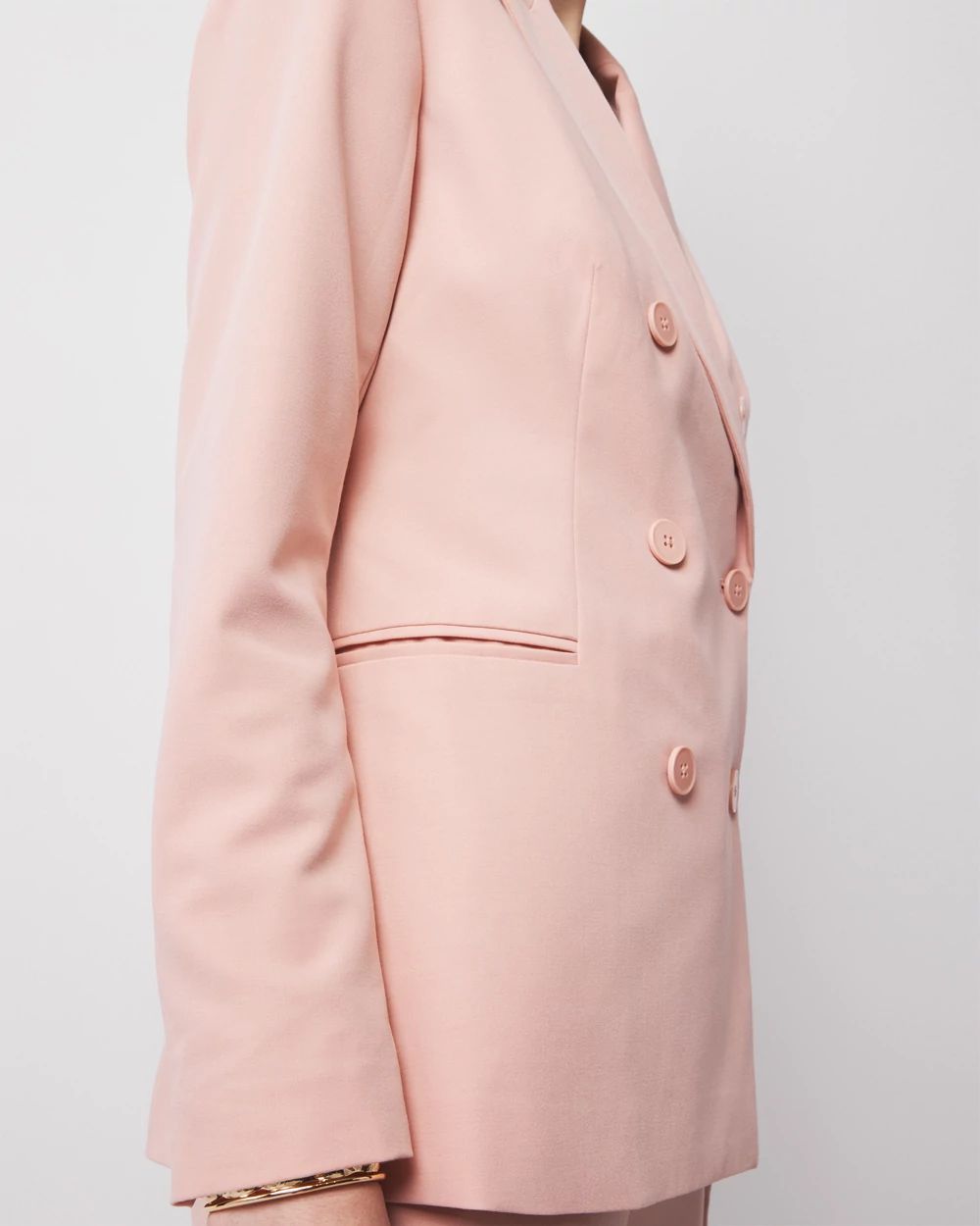 Petite Double-Breasted Blazer