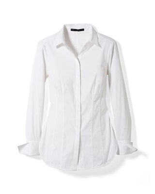 Long-Sleeve Poplin Tunic
