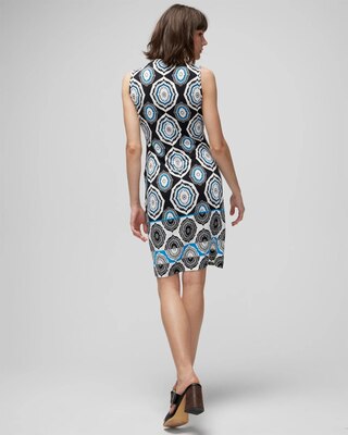Matte Jersey Tie-Front Shirt Dress