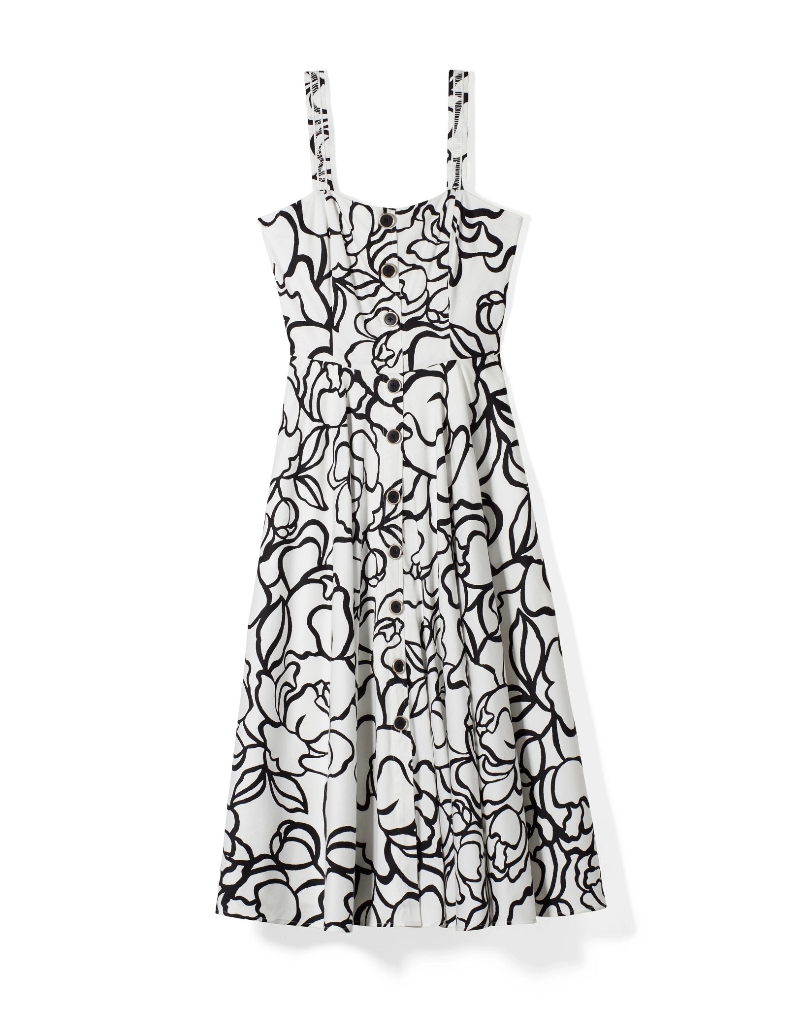 Sleeveless Fit-and-Flare Dress