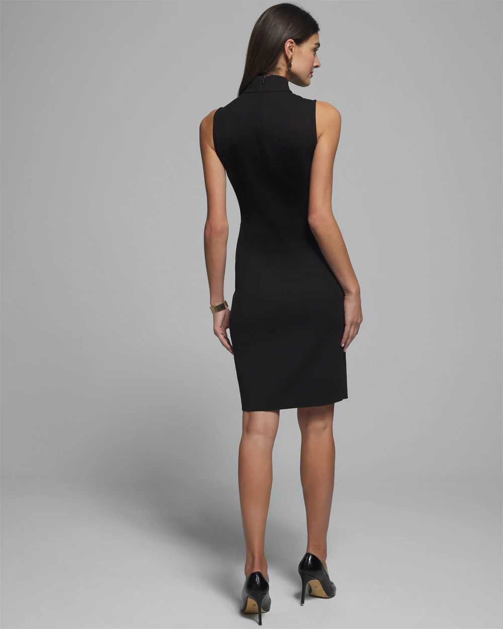 Outlet WHBM Sleeveless Cutout Midi Dress click to view larger image.