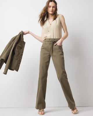 Petite Extra High-Rise Pret Trouser Pant click to view larger image.