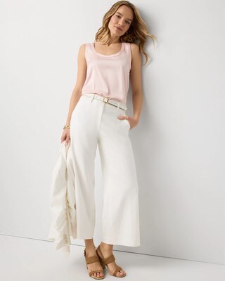 Satin Front Shell Tank click to view larger image.