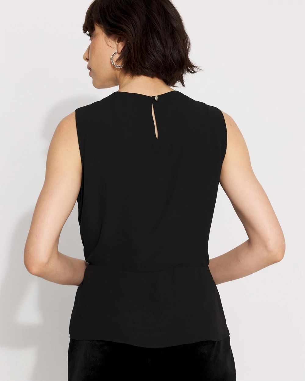 Draped Waist Shell