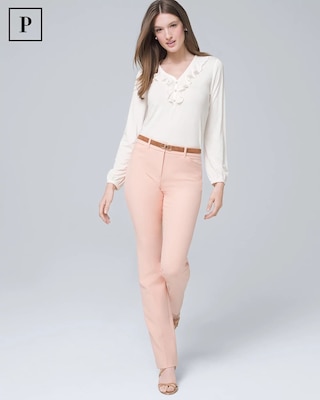 Petite Comfort Stretch Slim Pants click to view larger image.
