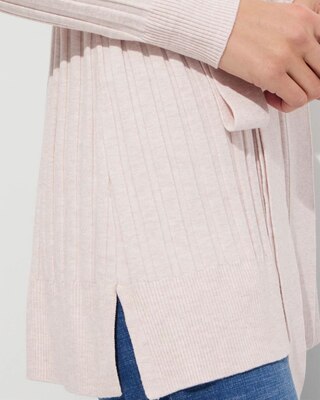 Outlet WHBM Wide-Rib Long Belted Cardigan