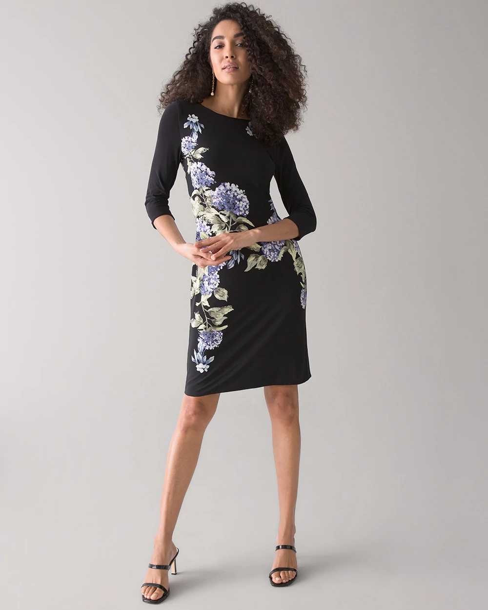 3 4 Sleeve Reversible Dress