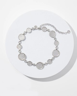 Silver Croc Necklace