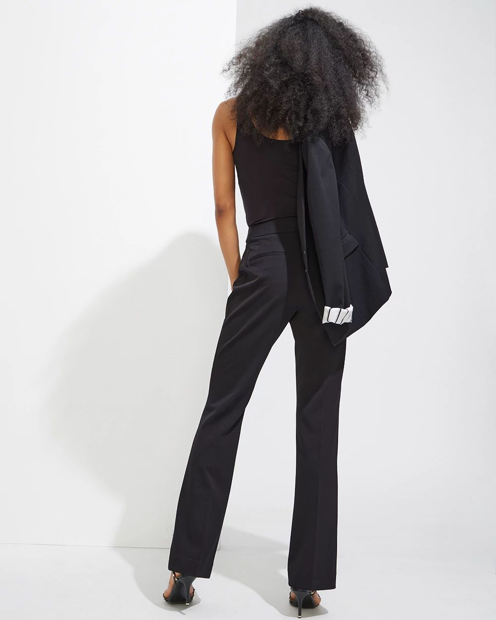 Outlet WHBM Seasonless Slim Bootcut Pants