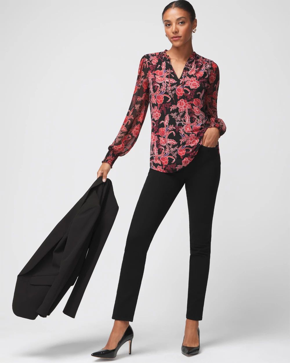 Matte-Jersey Tunic click to view larger image.