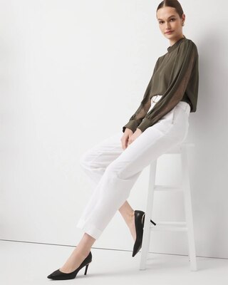 Pret High Rise Straight Ankle Pant click to view larger image.