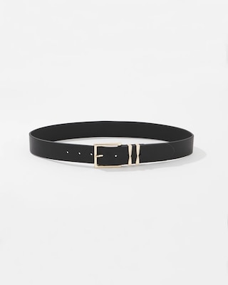 Gold Twist Denim Belt click to view larger image.