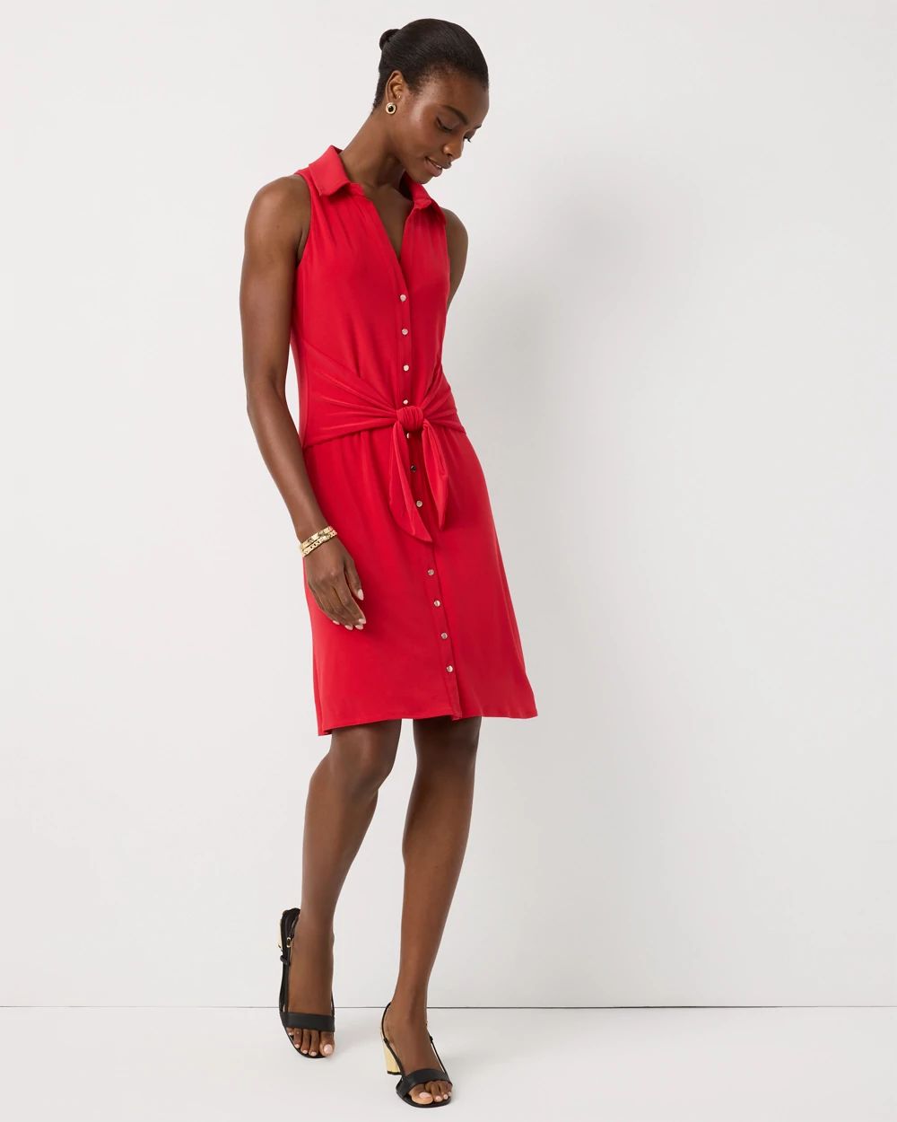 Tie-Front Dress click to view larger image.