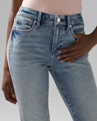 High-Rise Sculpt Straight Jeans