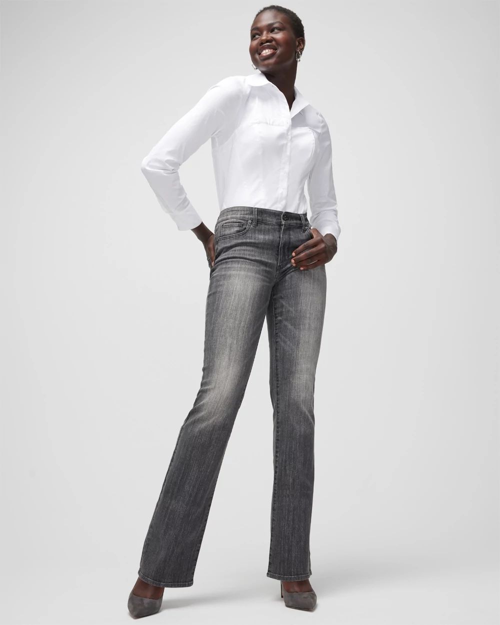White house black market bootcut jeans on sale