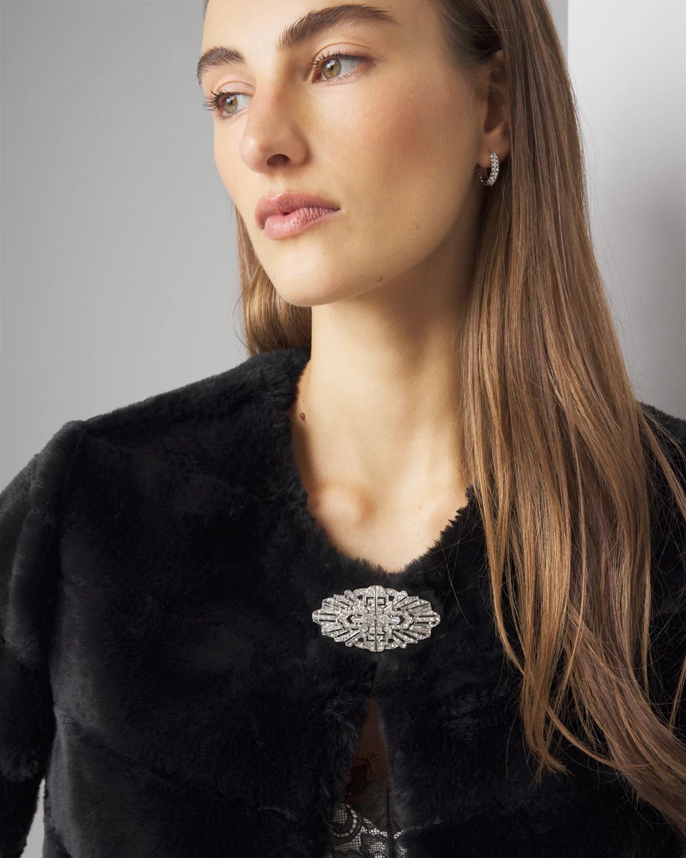 Faux Fur Bolero