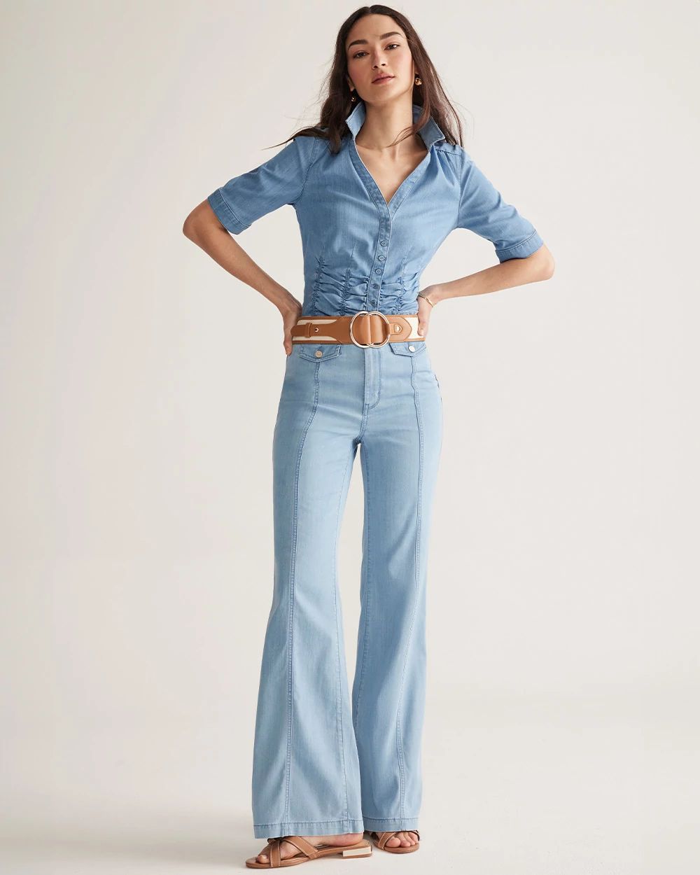 Extra High-Rise Wide-Leg Jeans