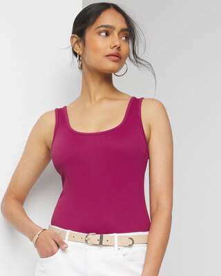 WHBM® FORME Rib Scoop Tank