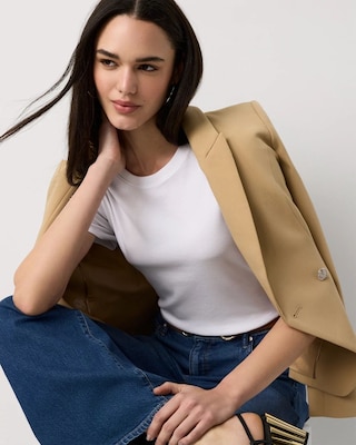 Side Button Tee click to view larger image.