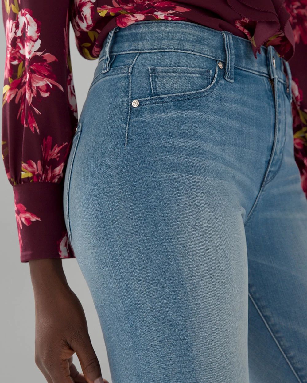 High-Rise Jeanie Denim Legging