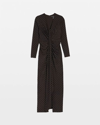 Embellished Long Sleeve Gown click to view larger image.