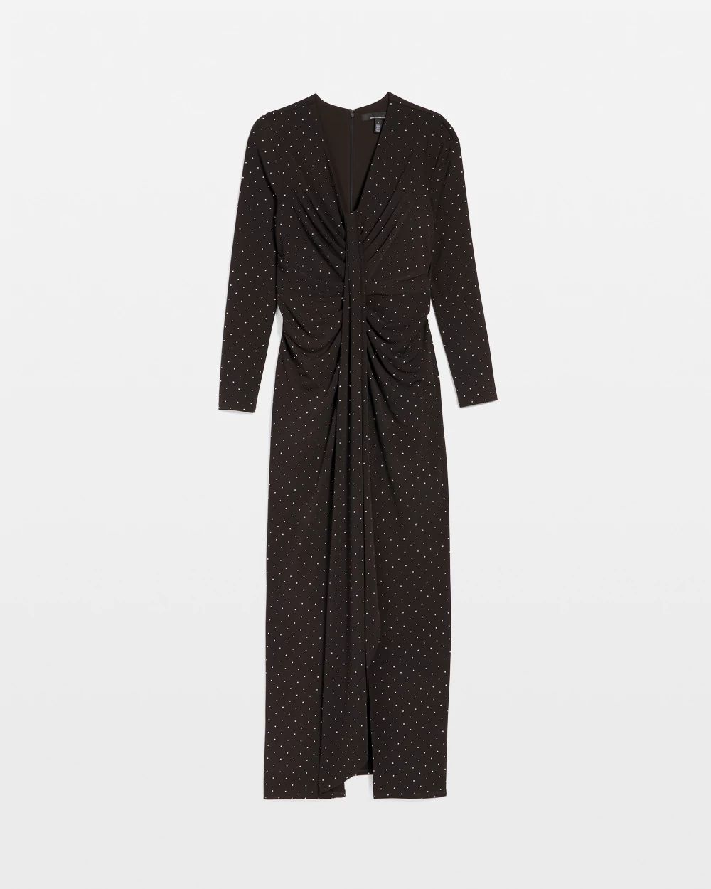 Embellished Long Sleeve Gown click to view larger image.