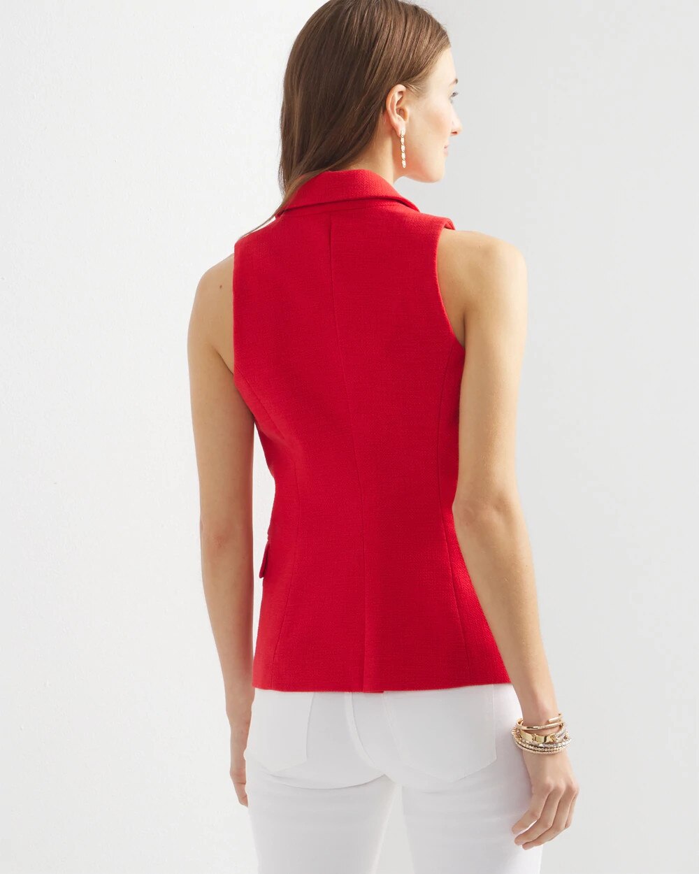 WHBM Textured Studio Vest - image 4