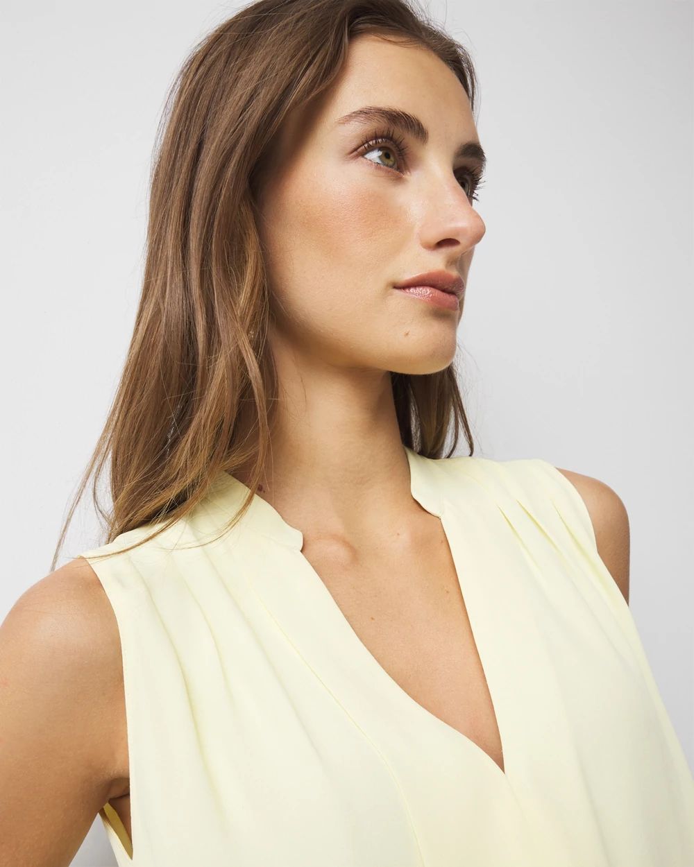 Petite Pleated Shell