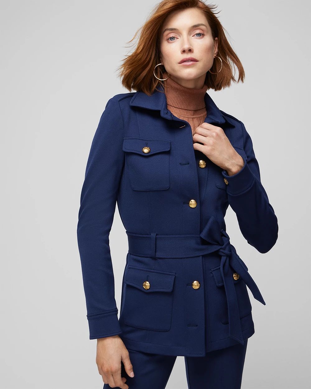 Petite safari jacket shop