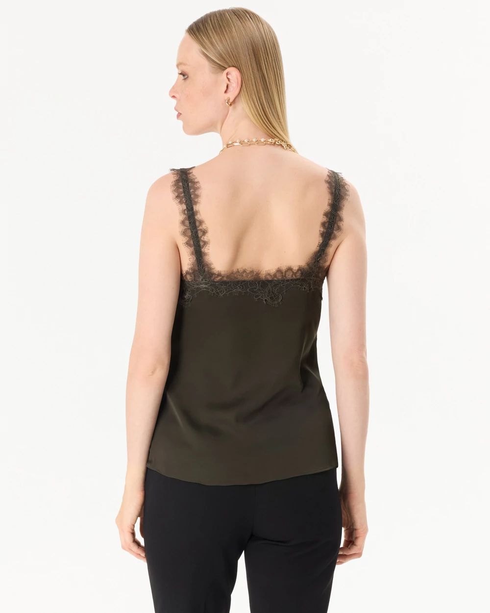 Lace Trim Camisole click to view larger image.