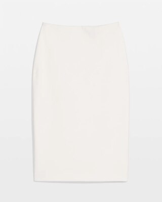 Knit Crepe Pencil Skirt click to view larger image.