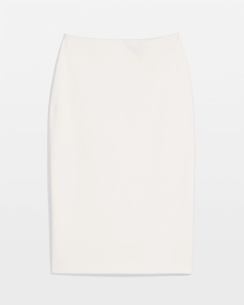 Knit Crepe Pencil Skirt