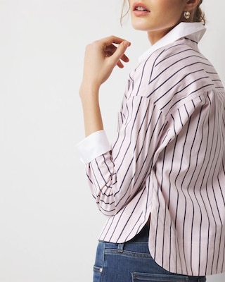 Pocket Poplin Shirt click to view larger image.
