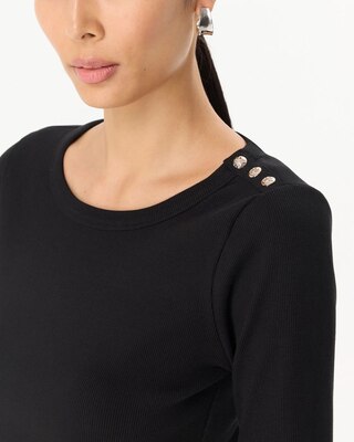 Ribbed Long Sleeve Top click to view larger image.