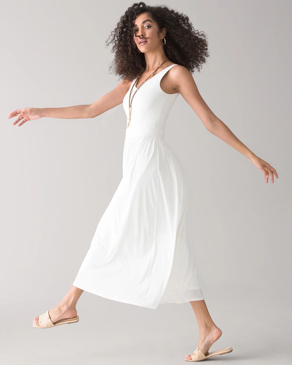 White house black market fit and flare dress shop