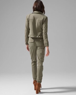 Cropped Pret Twill Jacket