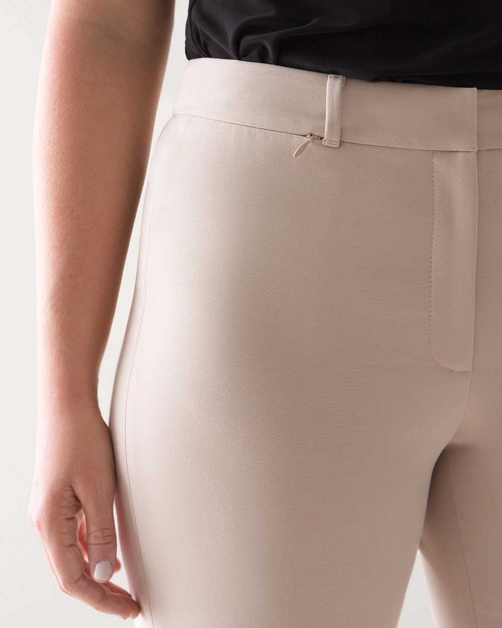 Curvy WHBM®  Elle Slim Trouser Comfort Stretch Pant click to view larger image.