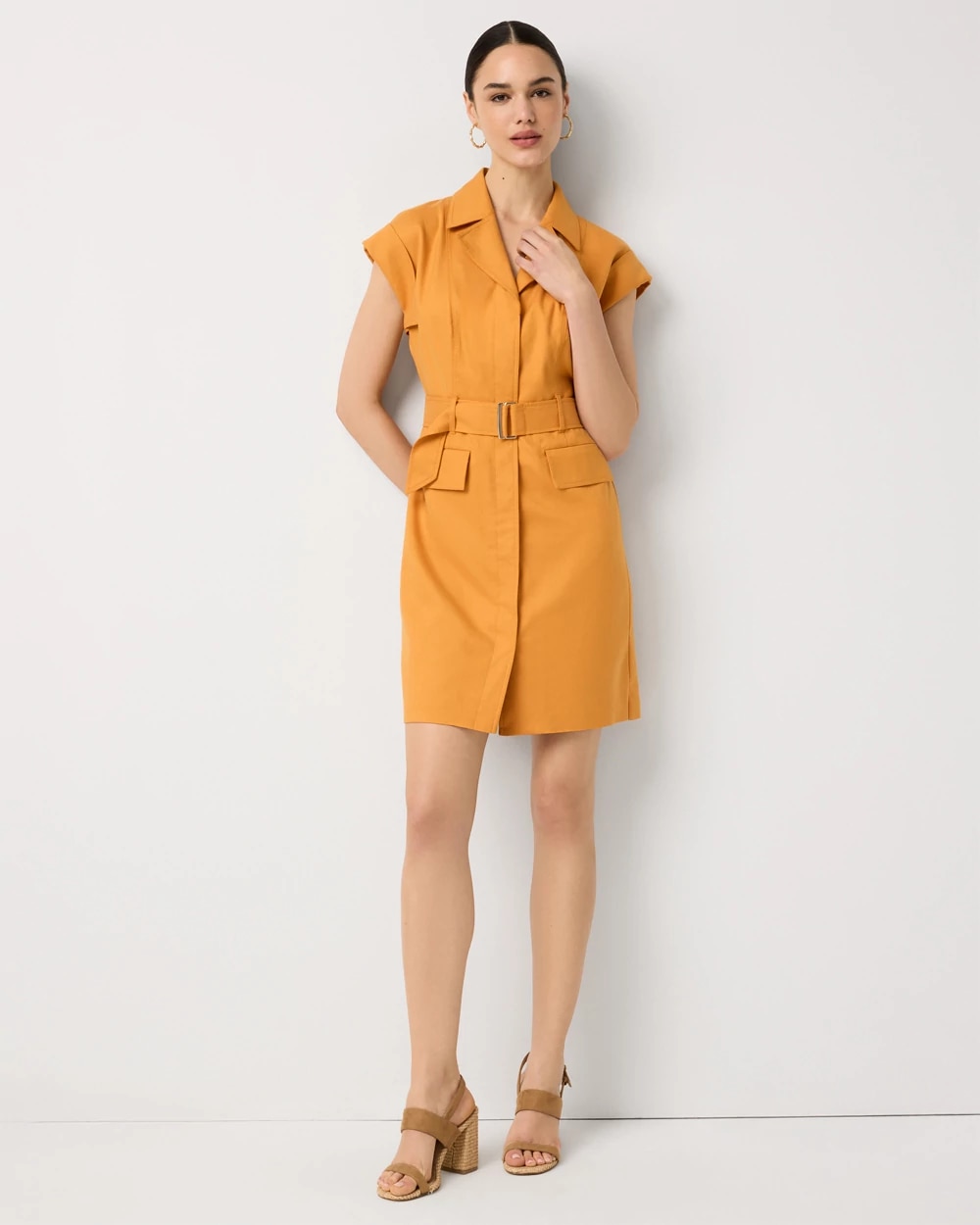 Cargo Shirt Dress
