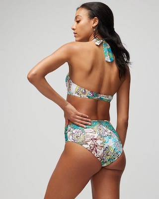 High-Waist Wrap Bikini Bottom