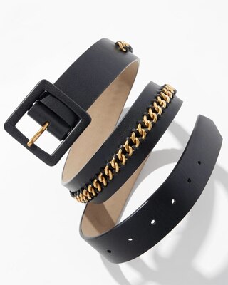 Chain Denim Belt