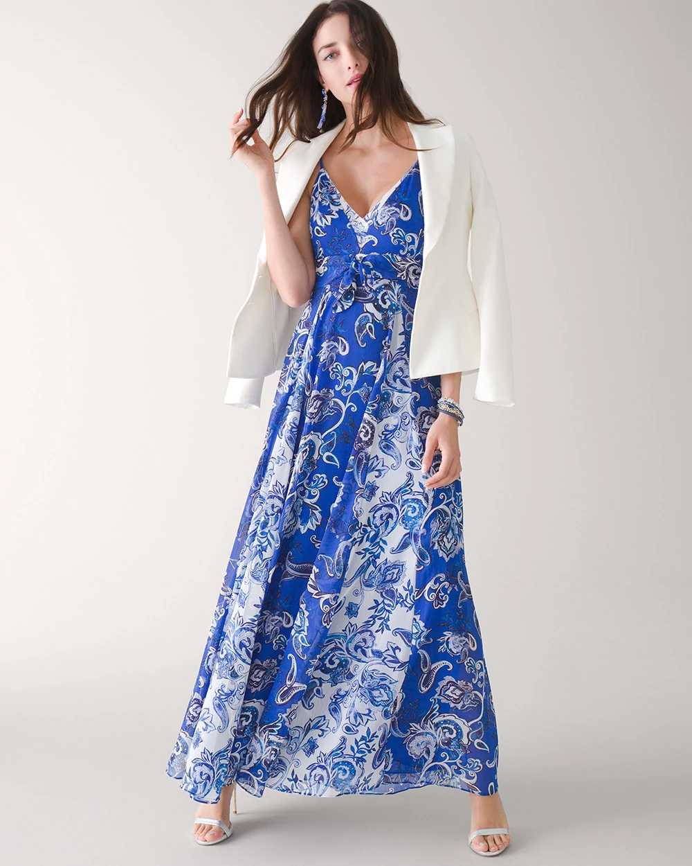 Whbm clearance maxi dress