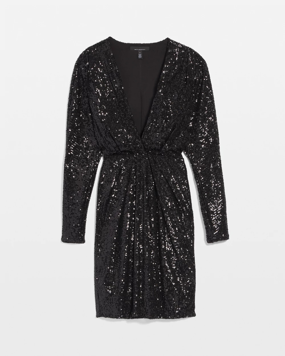 Sequin Pleated Dress