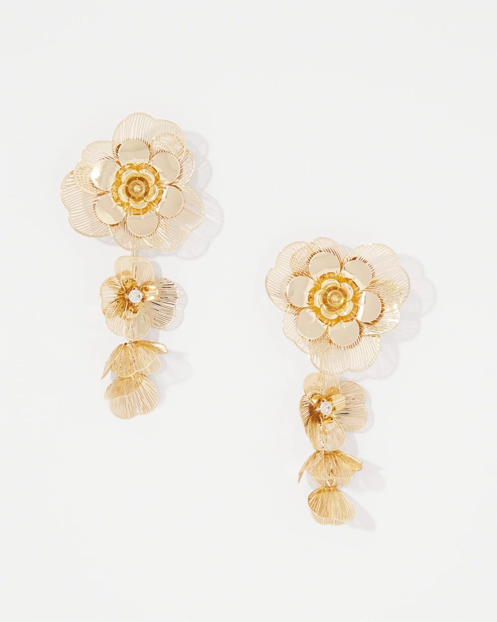 Floral Linear Earrings