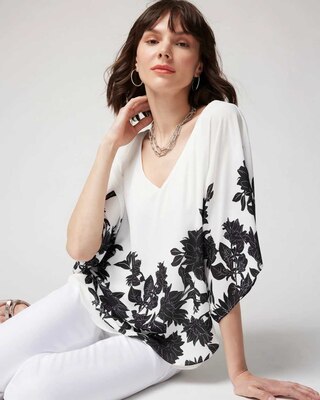Kimono Sleeve Blouse click to view larger image.