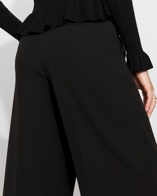 High-Rise Flat-Front Wide-Leg Pant click to view larger image.