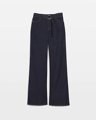 High-Rise Belted Wide-Leg Jean click to view larger image.